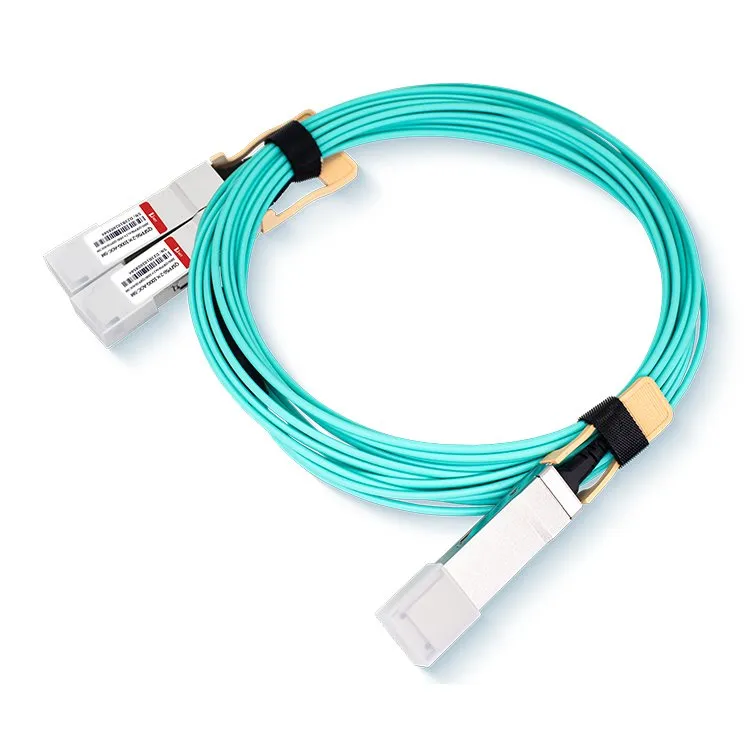 Cable AOC de conexión QSFP56 200G a 2X100G