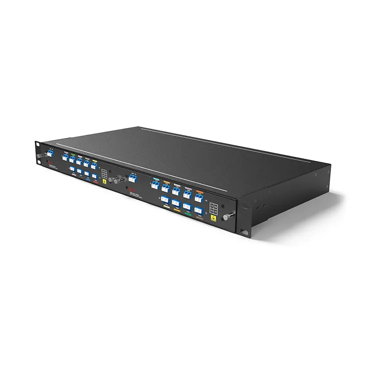 Single Fiber CWDM Mux And Demux 9CH (18 Wavelength) 1U Rack